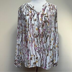 Liz Claiborne Long Sleeve Top - Size Petite Medium
